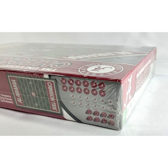 NCAA Alabama Crimson Tide Checkers Game Board New Factory Sealed - Picture 6 of 9